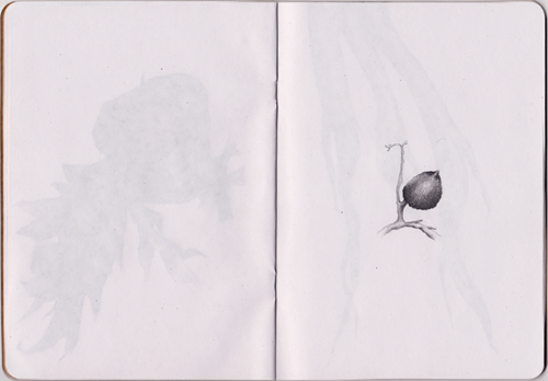 Life Underground sketchbook page